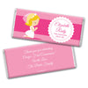 Communion Personalized Chocolate Bar Wrappers Girl in Prayer