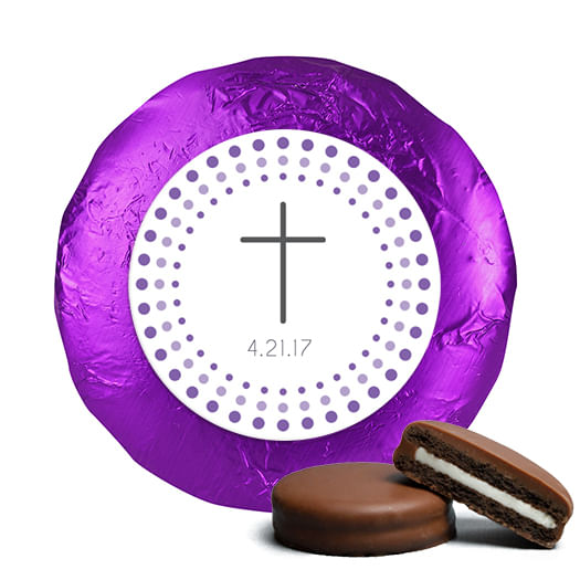 Communion Chocolate Covered Oreos Circled Cross