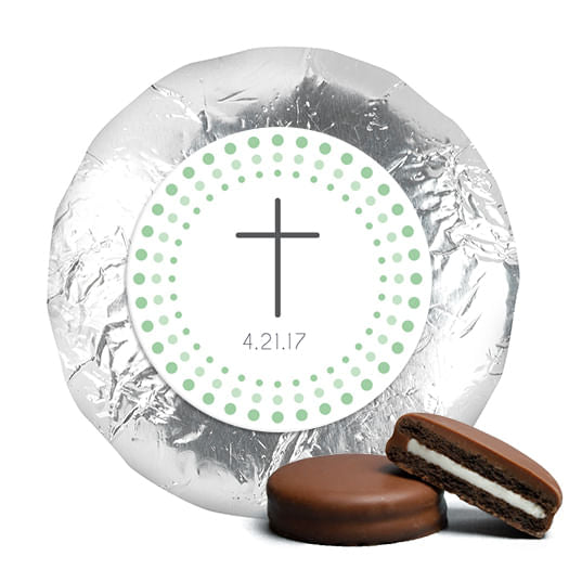 Communion Chocolate Covered Oreos Circled Cross