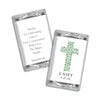 Communion Personalized Hershey's Miniatures Wrappers Dots Cross