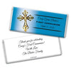 Communion Personalized Chocolate Bar Wrappers Gold Cross