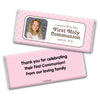 Communion Personalized Chocolate Bar Wrappers Photo Criss Cross