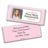 Communion Personalized Chocolate Bar Wrappers Photo Criss Cross