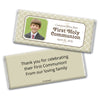 Communion Personalized Chocolate Bar Wrappers Photo Criss Cross