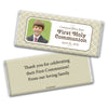 Communion Personalized Chocolate Bar Wrappers Photo Criss Cross