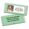 Communion Personalized Chocolate Bar Wrappers Photo Criss Cross