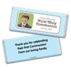 Communion Personalized Chocolate Bar Wrappers Photo Criss Cross