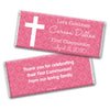 Communion Personalized Chocolate Bar Wrappers Initial Cross