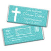 Communion Personalized Chocolate Bar Wrappers Initial Cross