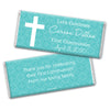 Communion Personalized Chocolate Bar Wrappers Initial Cross