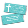 Communion Personalized Chocolate Bar Wrappers Initial Cross