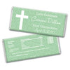 Communion Personalized Chocolate Bar Wrappers Initial Cross