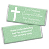 Communion Personalized Chocolate Bar Wrappers Initial Cross