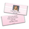 Communion Personalized Chocolate Bar Wrappers Photo, Cross & Scroll