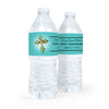 Personalized Communion Gold Cross Water Bottle Sticker Labels (5 Labels)