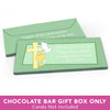 Deluxe Personalized First Communion Chalice, Dove & Cross Candy Bar Favor Box