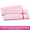 Deluxe Personalized First Communion Shining Day Candy Bar Favor Box