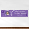 Personalized Communion Rosary Photo 5 Ft. Banner