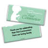 Communion Personalized Chocolate Bar Wrappers Child in Prayer