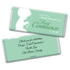 Communion Personalized Chocolate Bar Wrappers Child in Prayer