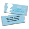 Communion Personalized Chocolate Bar Wrappers Child in Prayer