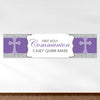 Personalized Communion Fluer Di Lis Cross 5 Ft. Banner