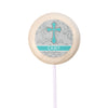 Personalized Communion Fluer Di Lis Cross- 24 Pack