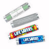 Personalized Communion Fluer Di Lis Cross Lifesavers Rolls (20 Rolls)