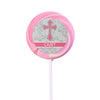 Personalized Communion Fluer Di Lis Cross- 24 Pack