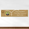 Personalized Communion Rosary Photo 5 Ft. Banner