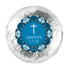 Personalized Communion Stained Glass 1.25" Stickers (48 Stickers)