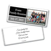 Family Reunion Personalized Chocolate Bar Wrappers Photo and Date