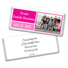 Family Reunion Personalized Chocolate Bar Wrappers Photo and Date