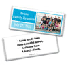 Family Reunion Personalized Chocolate Bar Wrappers Photo and Date