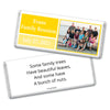 Family Reunion Personalized Chocolate Bar Wrappers Photo and Date