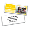 Family Reunion Personalized Chocolate Bar Wrappers Photo and Date