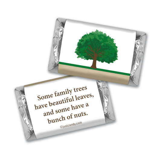 Family Reunion Personalized Hershey's Miniatures Our Roots Tree