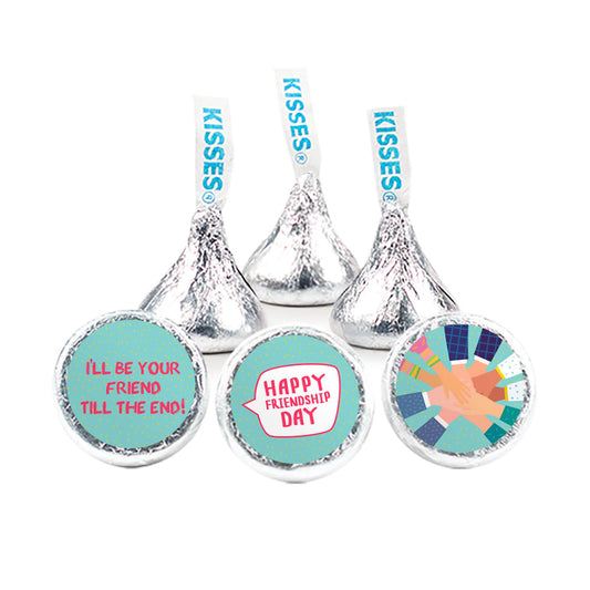 Personalized Happy Friendship Day Word Bubble Hershey's Kisses