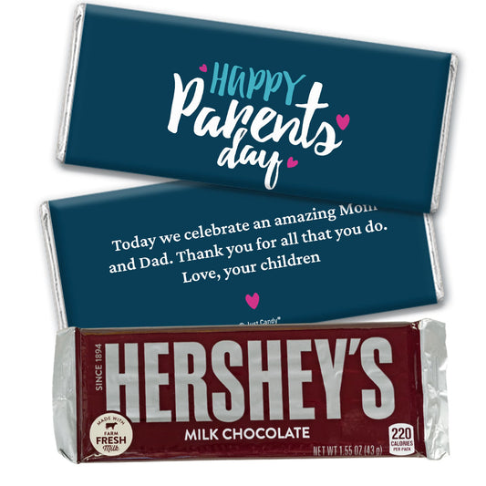 Personalized Happy Parents Day Hershey's Milk Chocolate Bar