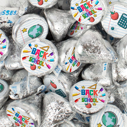 90ct - 14.4oz Back to School Hershey's Kisses