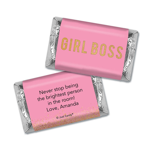 Personalized Girl Boss Hershey's Miniatures