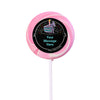 Chalk Birthday Personalized 2" Lollipops (24 Pack)