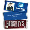 Graduation Personalized Hershey's Milk Chocolate Bar Watercolor Photo