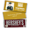 Graduation Personalized Hershey's Milk Chocolate Bar Watercolor Photo