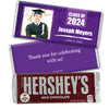 Graduation Personalized Hershey's Milk Chocolate Bar Watercolor Photo