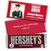 Graduation Personalized Hershey's Milk Chocolate Bar Watercolor Photo