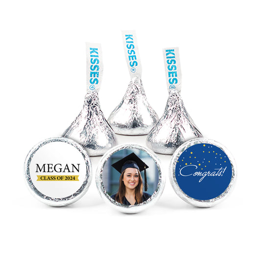 Graduation 3/4" Sticker Confetti Photo (108 Stickers)