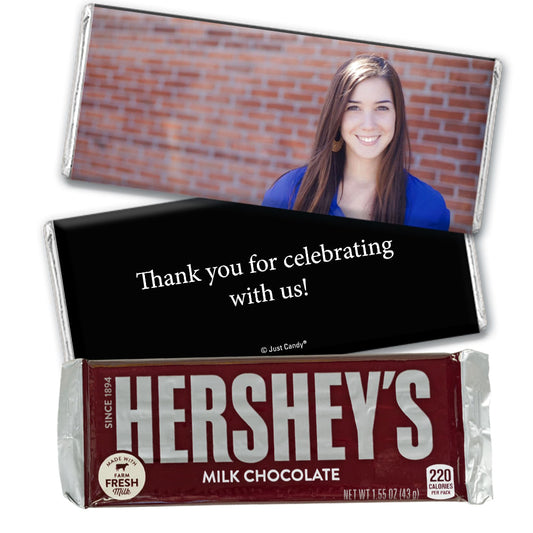 Graduation Personalized Hershey's Milk Chocolate Bar Full Photo