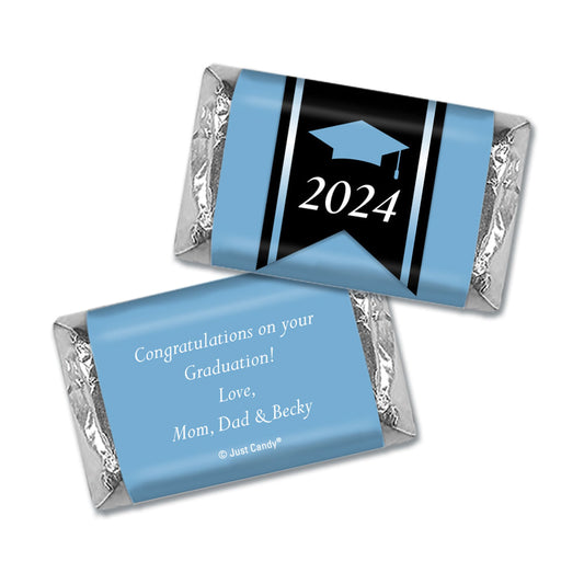 Graduation Personalized Hershey's Miniatures Cap and Banner