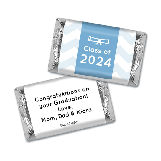 Graduation Personalized Hershey's Miniatures Chevron